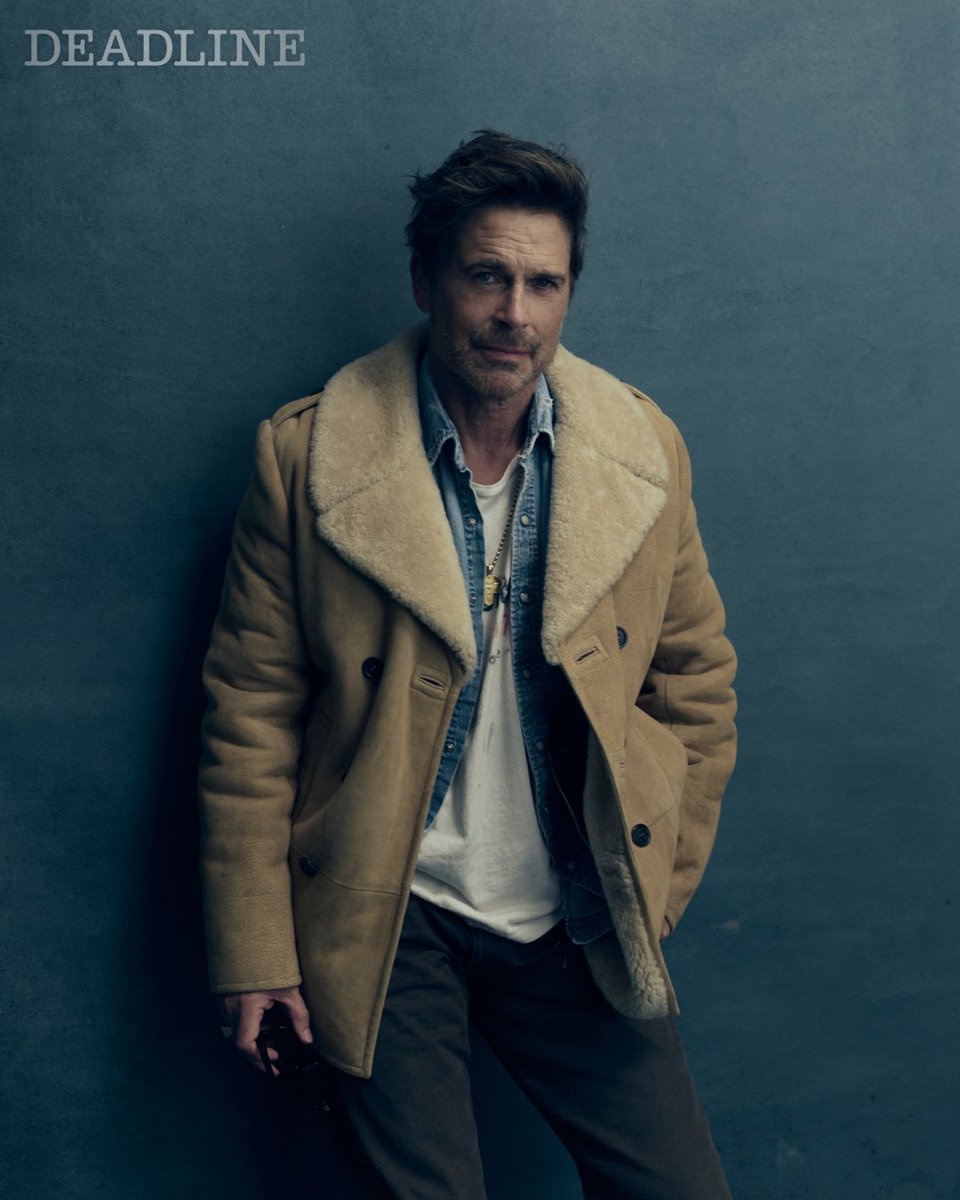 DEADLINE's tweet image. Rob Lowe in our #SundanceFilmFestival Studio (Portrait shot by Josh Telles)