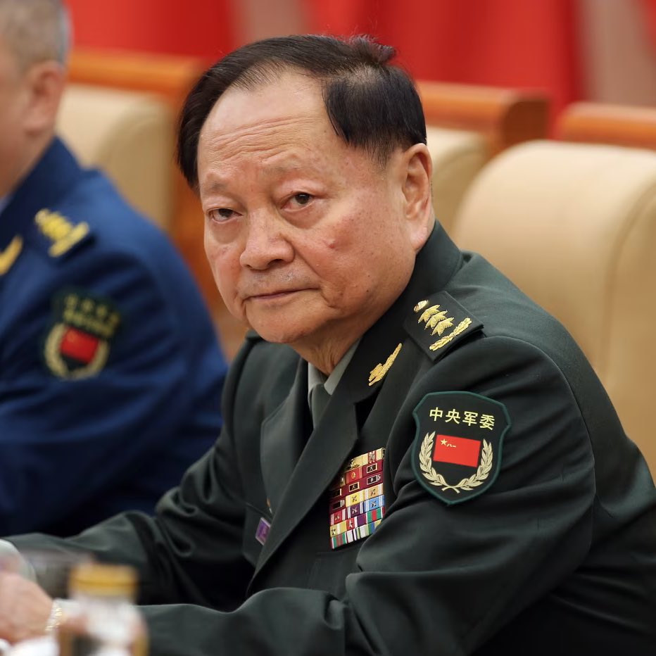 BREAKING:

Chinese government accuses top general, Zhang Youxia, of leaking nuclear weapons secrets to the US.