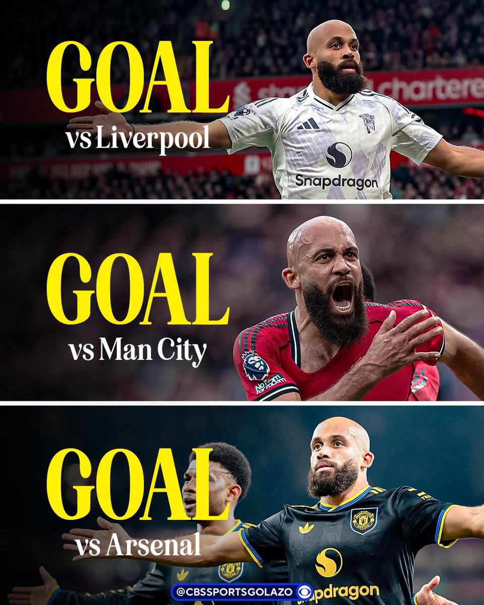 Since joining Man Utd, Bryan Mbeumo has already scored against their three biggest rivals - Liverpool, Man City and Arsenal 🤩