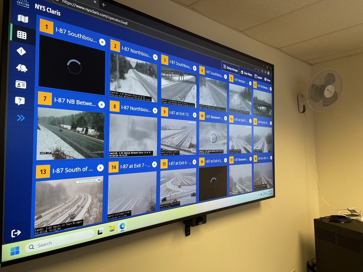 Regional Emergency Operations Centers are open in the Capital