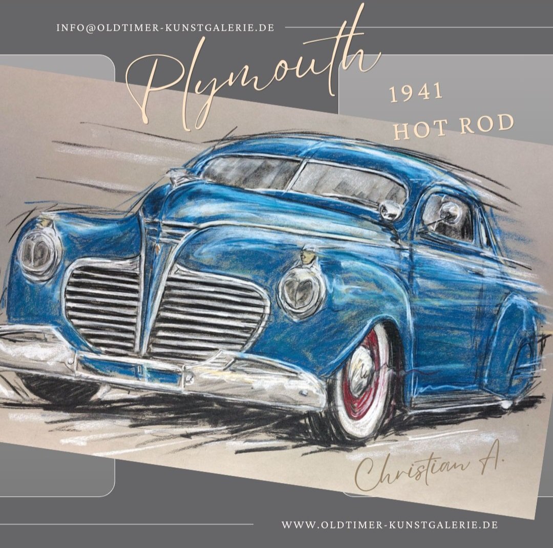 #plymouth #oldtimer #art #oldtimerkunstgalerie