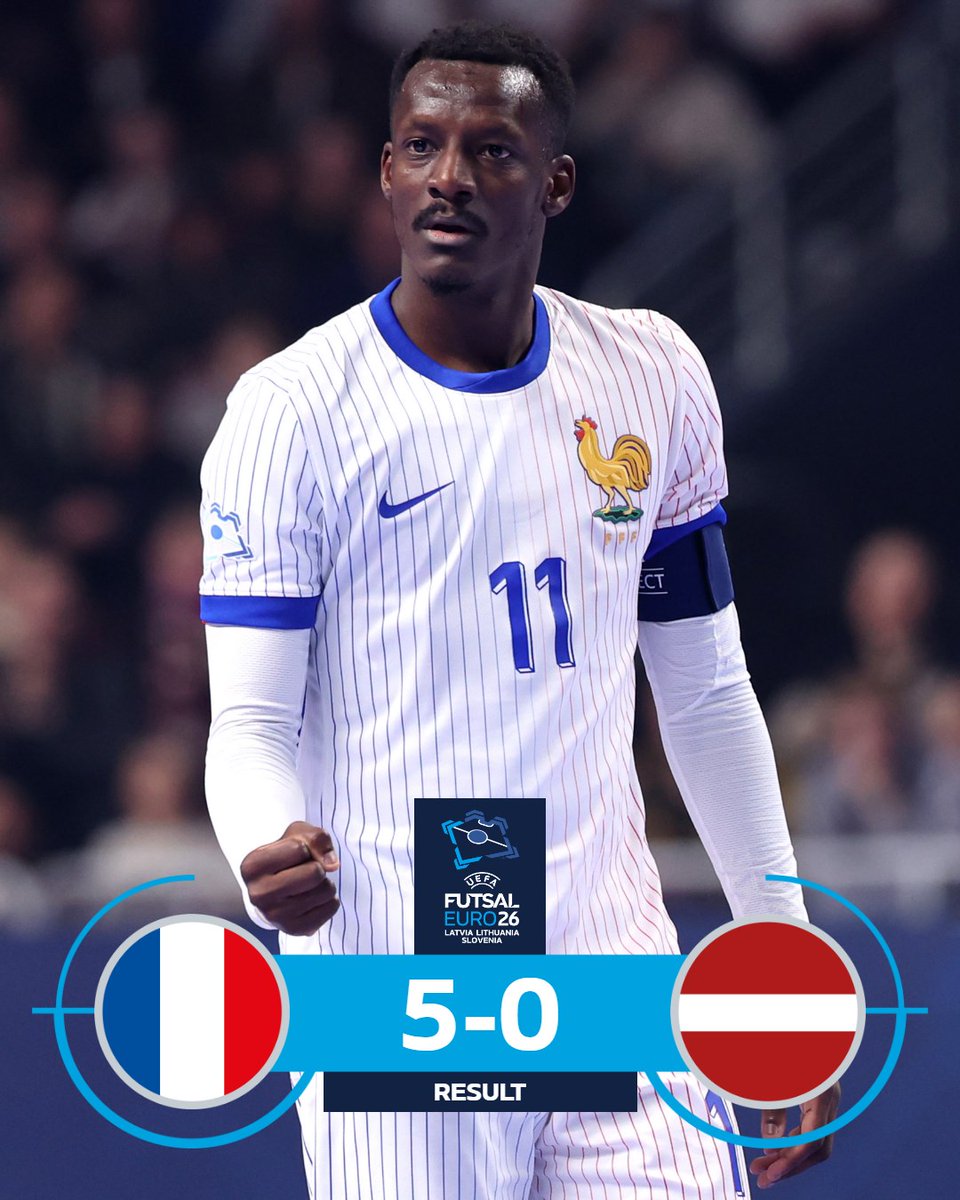 ⭐️ Five-star France 🇫🇷

#FutsalEURO