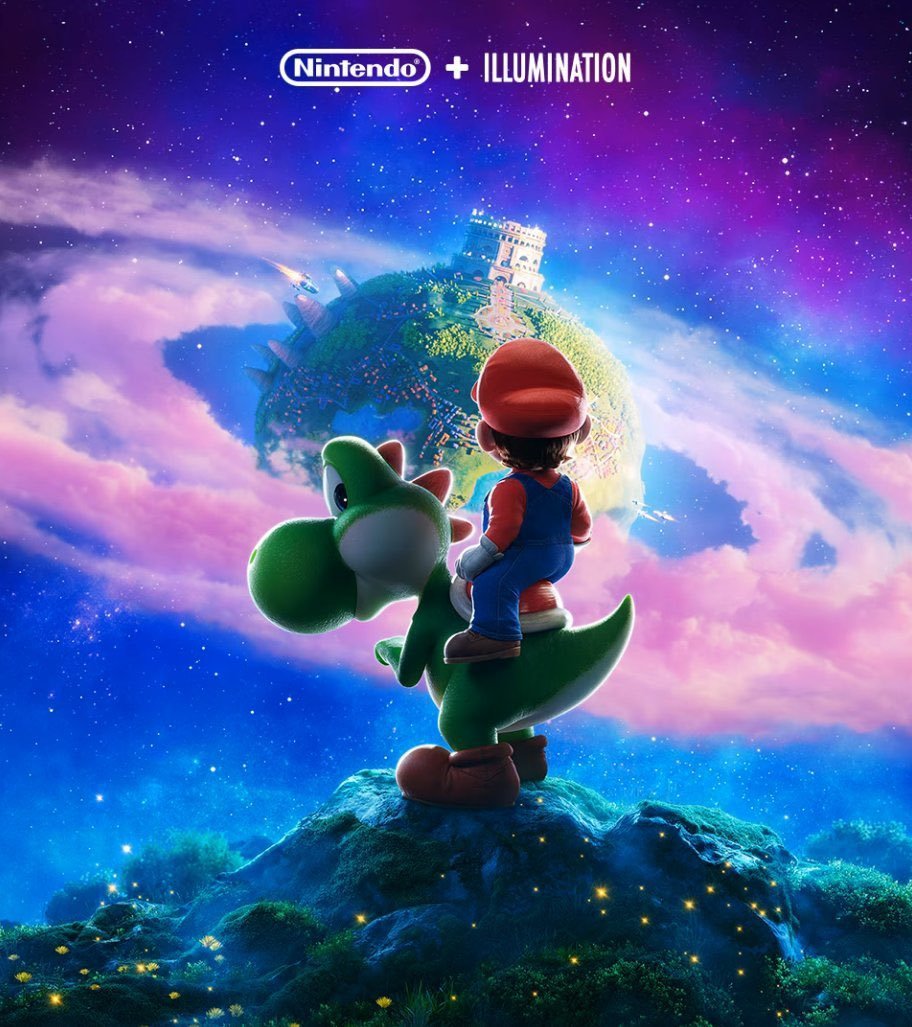 No saben de verdad lo mucho que significa este poster Y ESTA PELÍCULA  para un fan de galaxy desde la niñez como yo....

Ver a Mario montado en Jose, el hermoso cielo galactico, el Gateway Galaxy con la plataforma donde sale Rosalina

ES QUE TODO EN ESTA PELÍCULA ES PERFECTO!!!