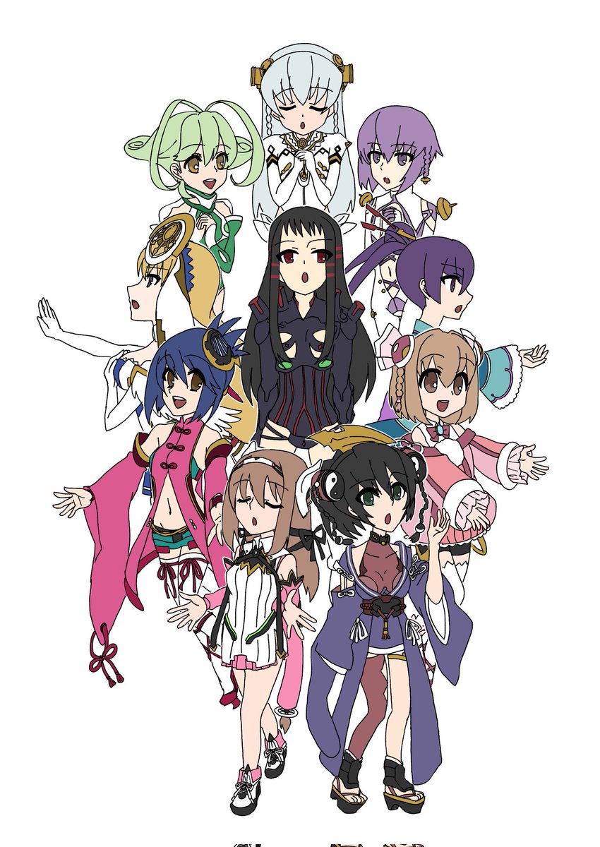 アルトネリコ20周年おめでとうございます！(webオンリーの展示にしれっと追加した絵)