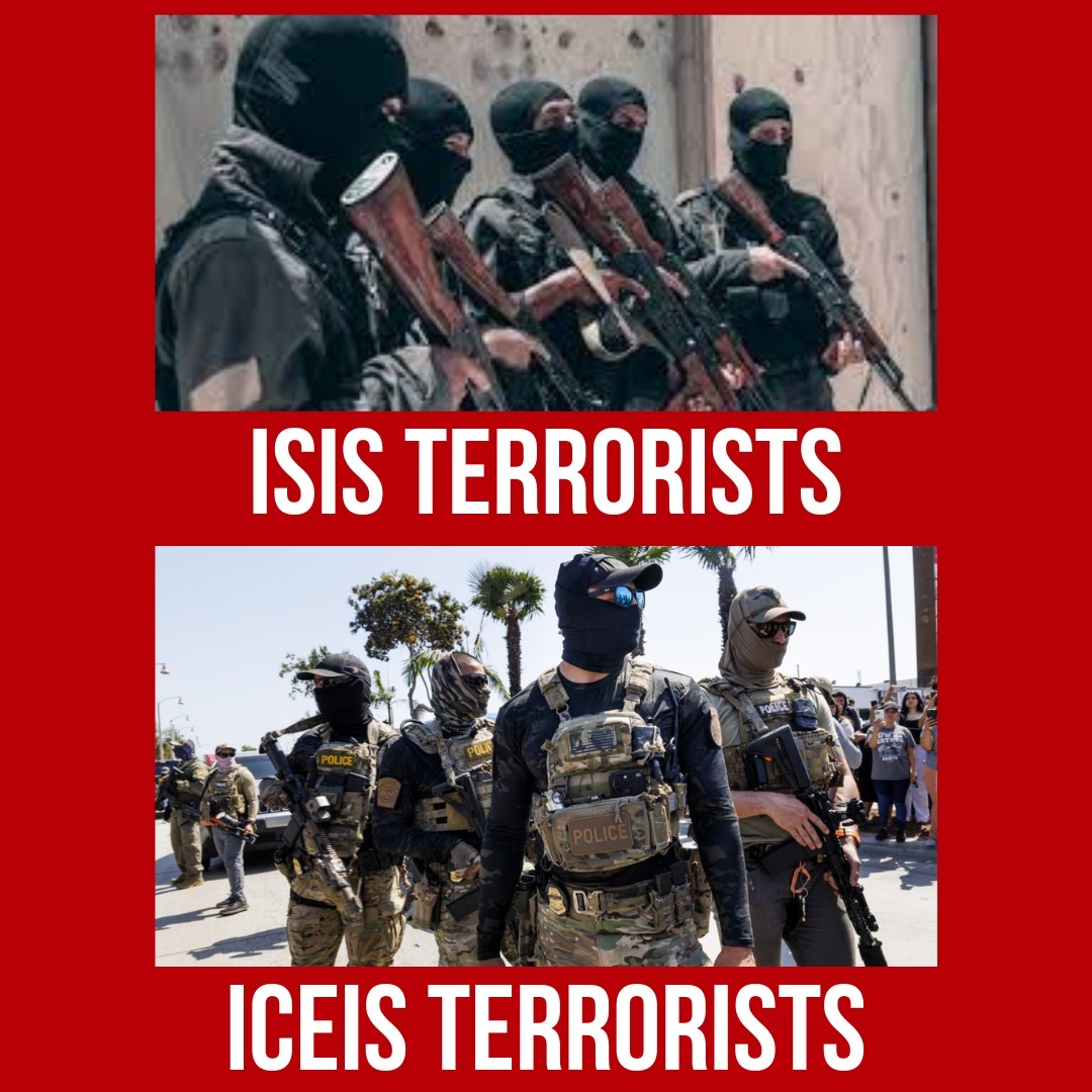 GinaBLemos's tweet image. I see no difference! #ice #iceagents #dhs #kristinoem #donaldtrump #trumpsgestapo #alexpretti #reneegood #goodvsevil #trumpterrorists #terroristsfortrump #alexprettiwasmurdered #abolishice instagr.am/p/DT8TVn4j1o7/