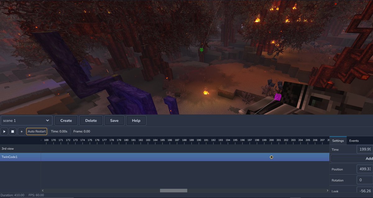 TwinCode1's tweet image. Hope we will be able to zoom out of the machinima timeline in hytale soon! and be able to export our animations... xD @Simon_Hypixel @Hytale