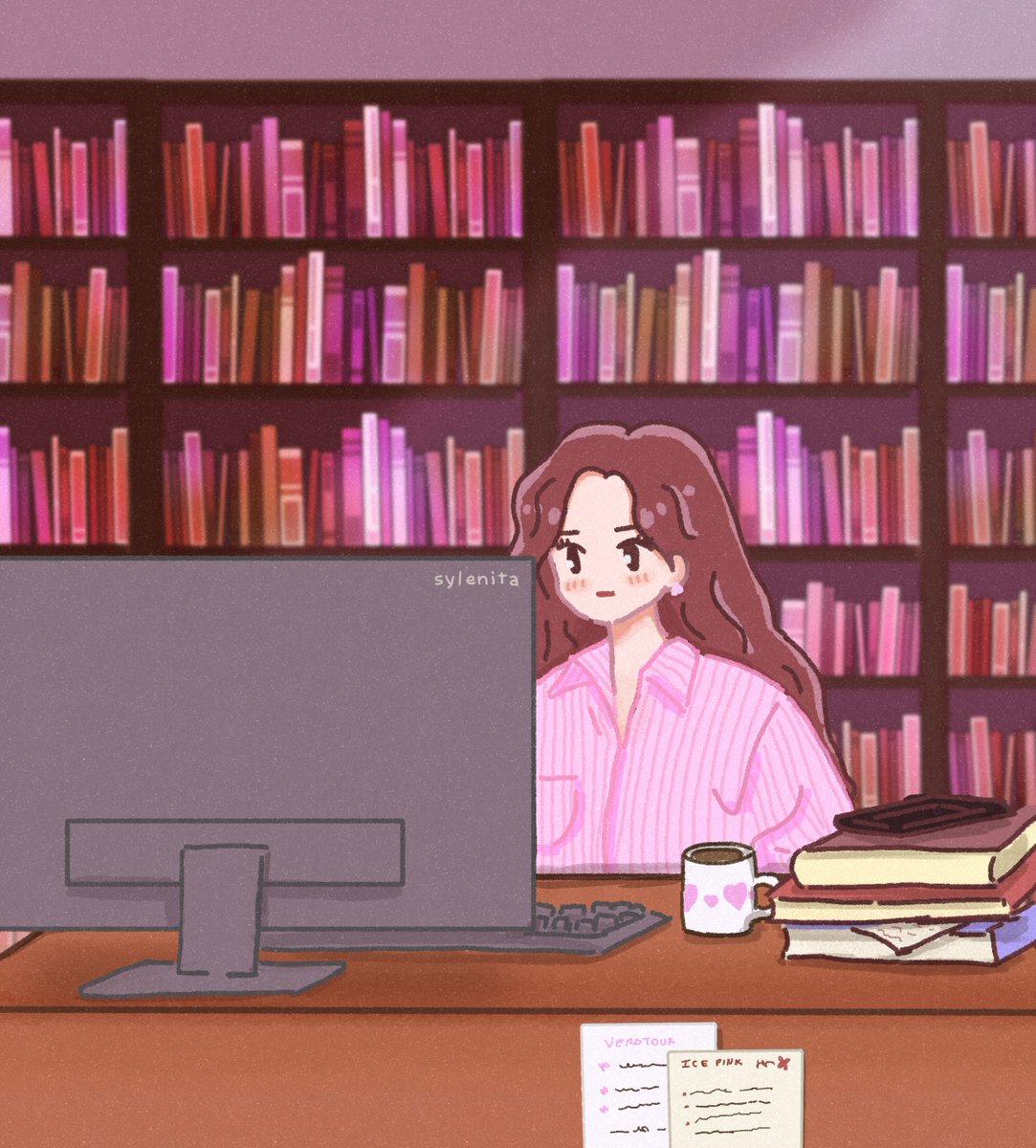 I'm the new librarian on my sister's Discord channel 📕