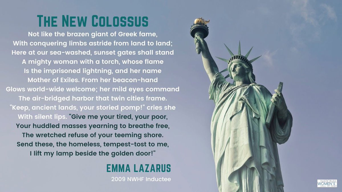 readsalot66's tweet photo. In times like these, with all the uproar in Minnesota, with the loss of lives by ICE officials, we need to remember that for almost 250 years, we have always been a nation of immigrants. When did we become so unwelcoming? https://t.co/nmQEbsdikq