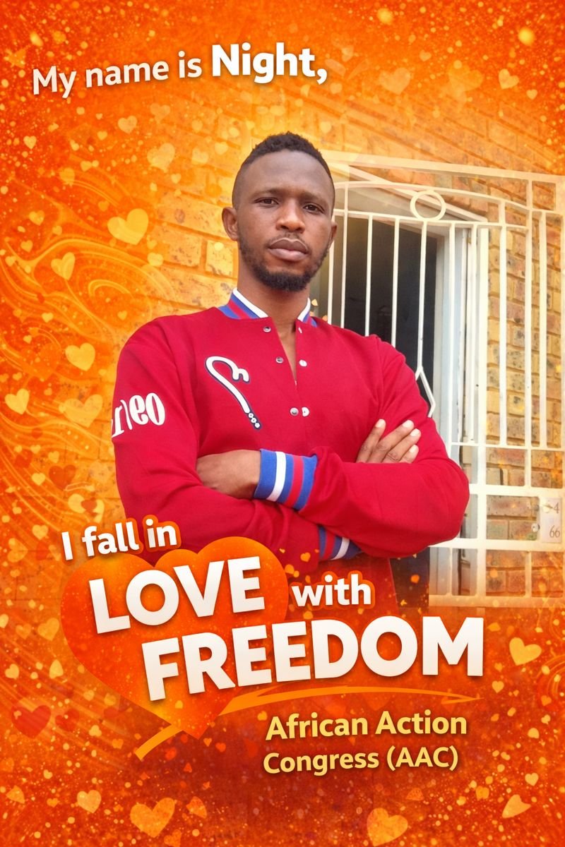 Omonight's tweet photo. I Fall In Love With Freedom 

I am a proud member of African Action Congress (AAC)

#AAC #TIB #Sowore #AAC2027 #Sowore2027 #FallInLoveWithFreedom https://t.co/yEc5tc5XbF