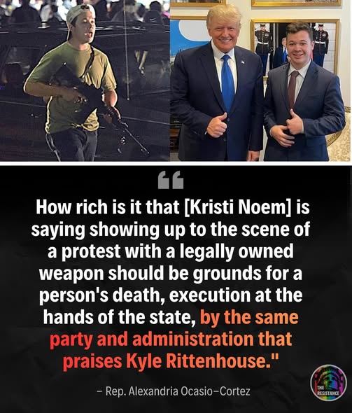 #AlexPretti 
#Hypocrisy 
<a href="/SecNoem/">Sec. Kristi Noem</a>  <a href="/ICEgov/">U.S. Immigration and Customs Enforcement</a> #JusticeforAlexPretti