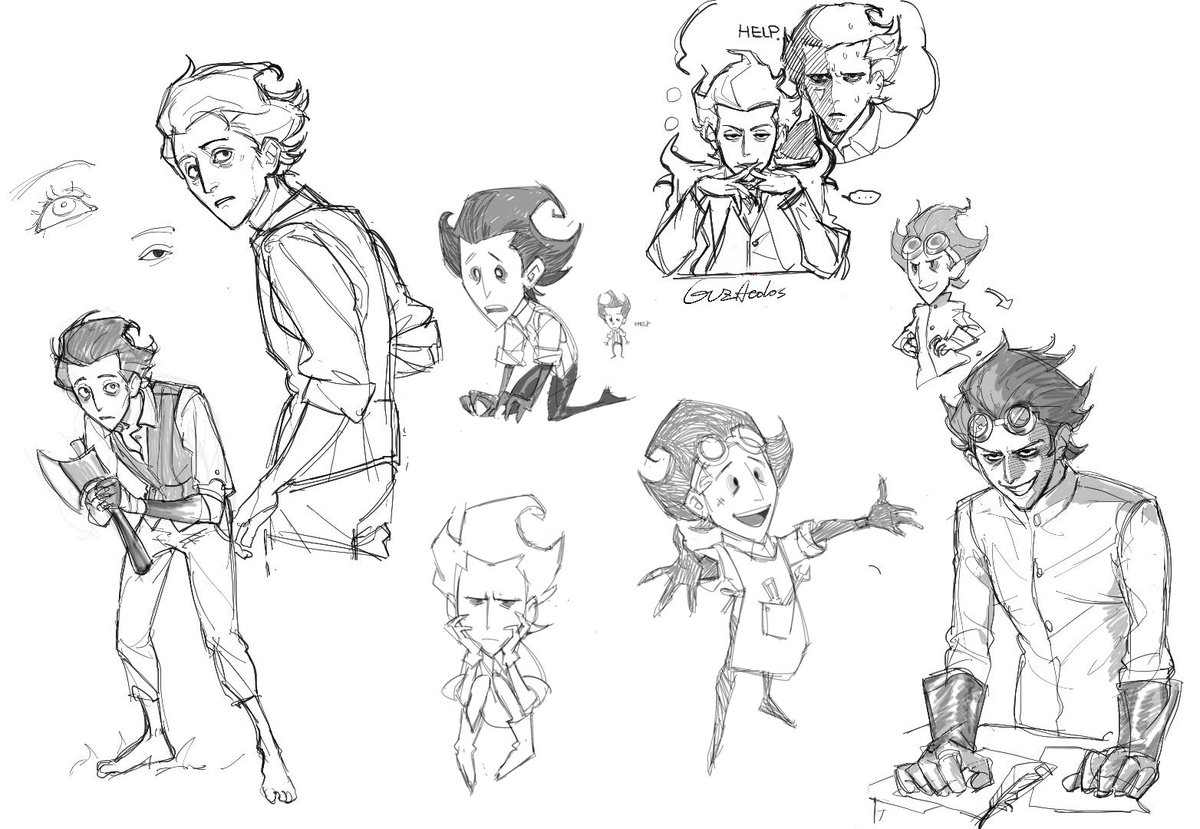 GuzAeolos's tweet image. #DontStarve #wilsonpercivalhiggsbury