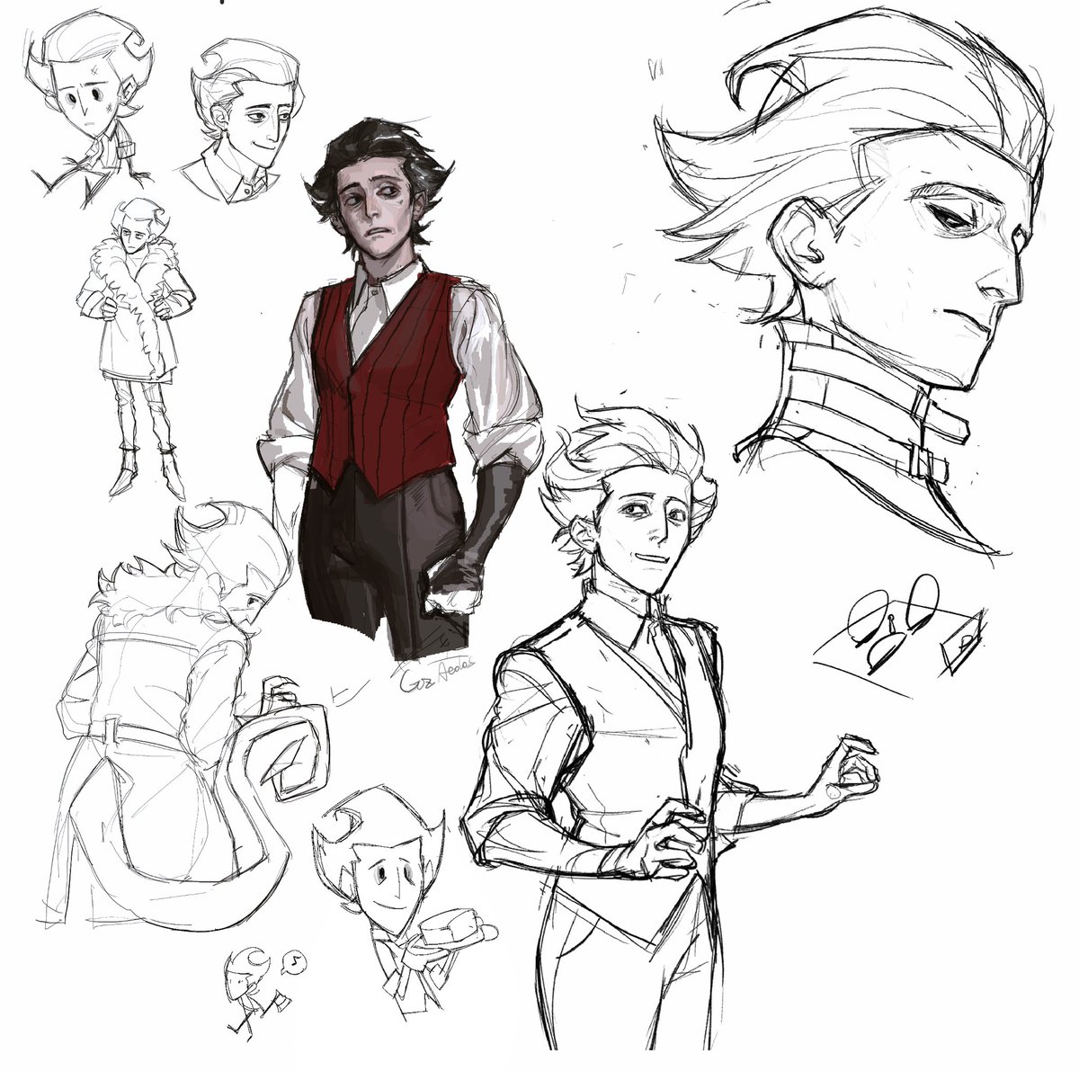 GuzAeolos's tweet image. #DontStarve #wilsonpercivalhiggsbury