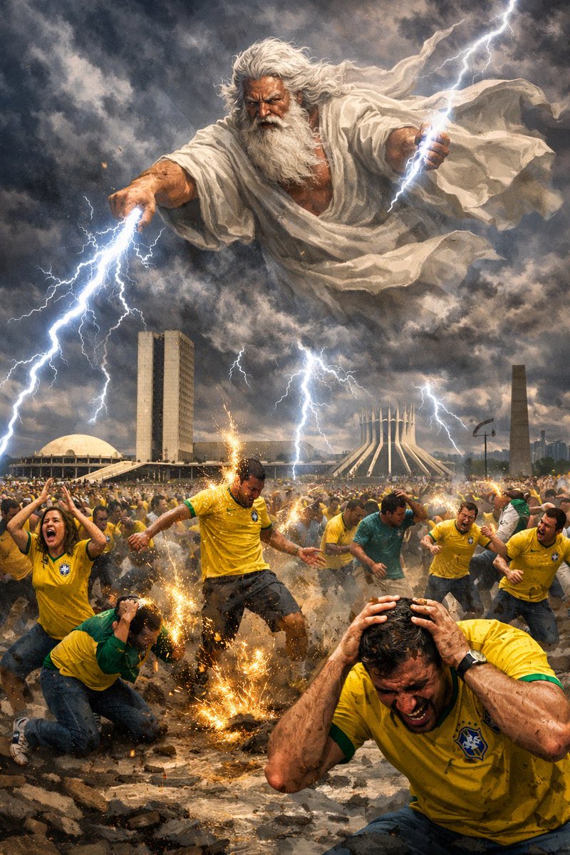 mpocharski's tweet photo. @lucaspavanato ³⁰ E o Senhor fará ouvir a sua voz majestosa e fará ver o abaixamento do seu braço, com indignação de ira, e labareda de fogo consumidor, raios e dilúvio e pedras de saraiva. 

Isaías 30:30 https://t.co/3pvVycrIEX