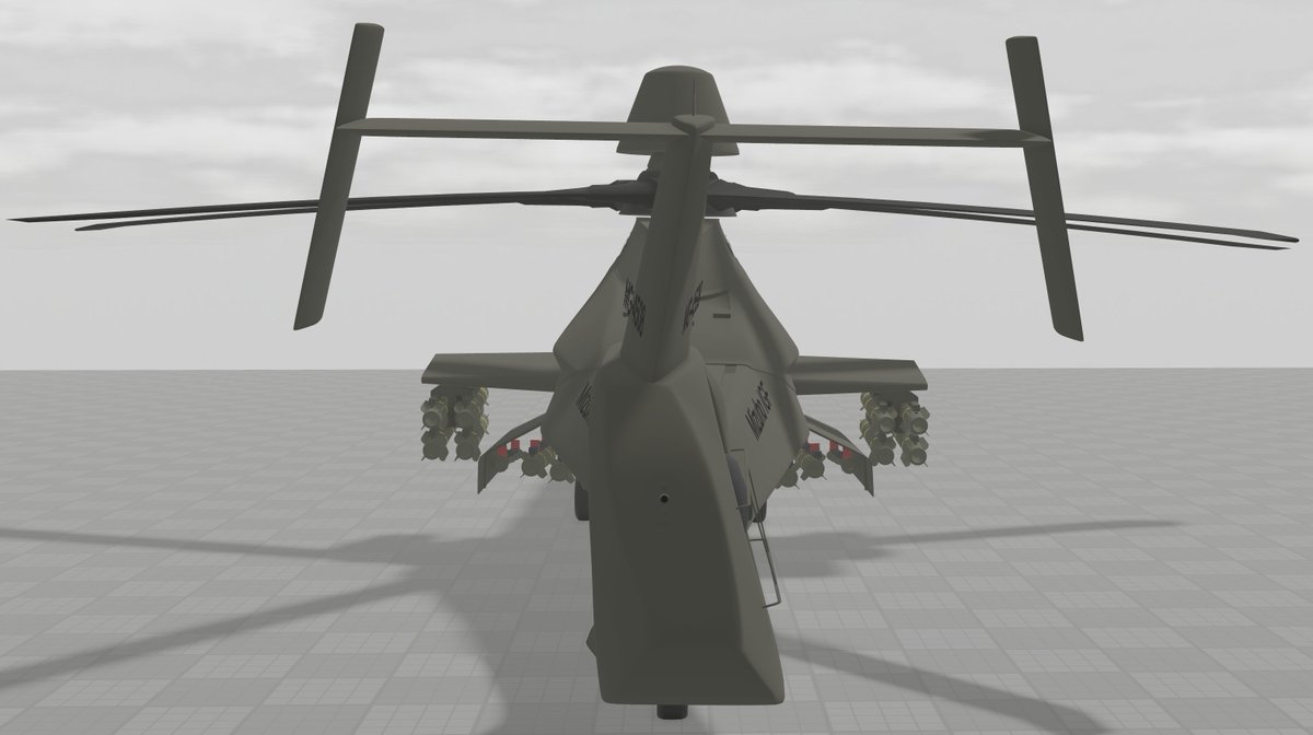 Haarinala's tweet image. So, instead of the apache, they adopted the comanche.. works. probably.

As for the markings guide, I based it off the JSDF ones.

MG-4508
MG - Mizuho, Ground
4508 - Aircraft Registration Number

74508 
7 - Helicopter, Tactical Support
4508 - Aircraft Registration Number