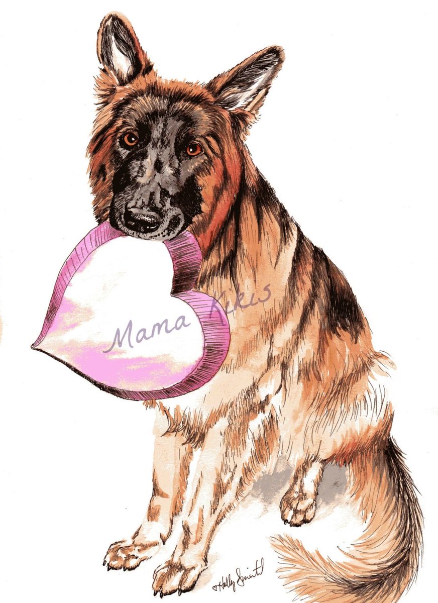 German Shepherd love posters start at just $7.99! mamakikis.etsy.com/listing/169794… #gsd #germanshepherd #dog #dogart #pet #pets #doglover #k9 #gift #giftideas #gifts #petstore #animal #animalart #valentinesday #art #artwork #artist #hollysimental