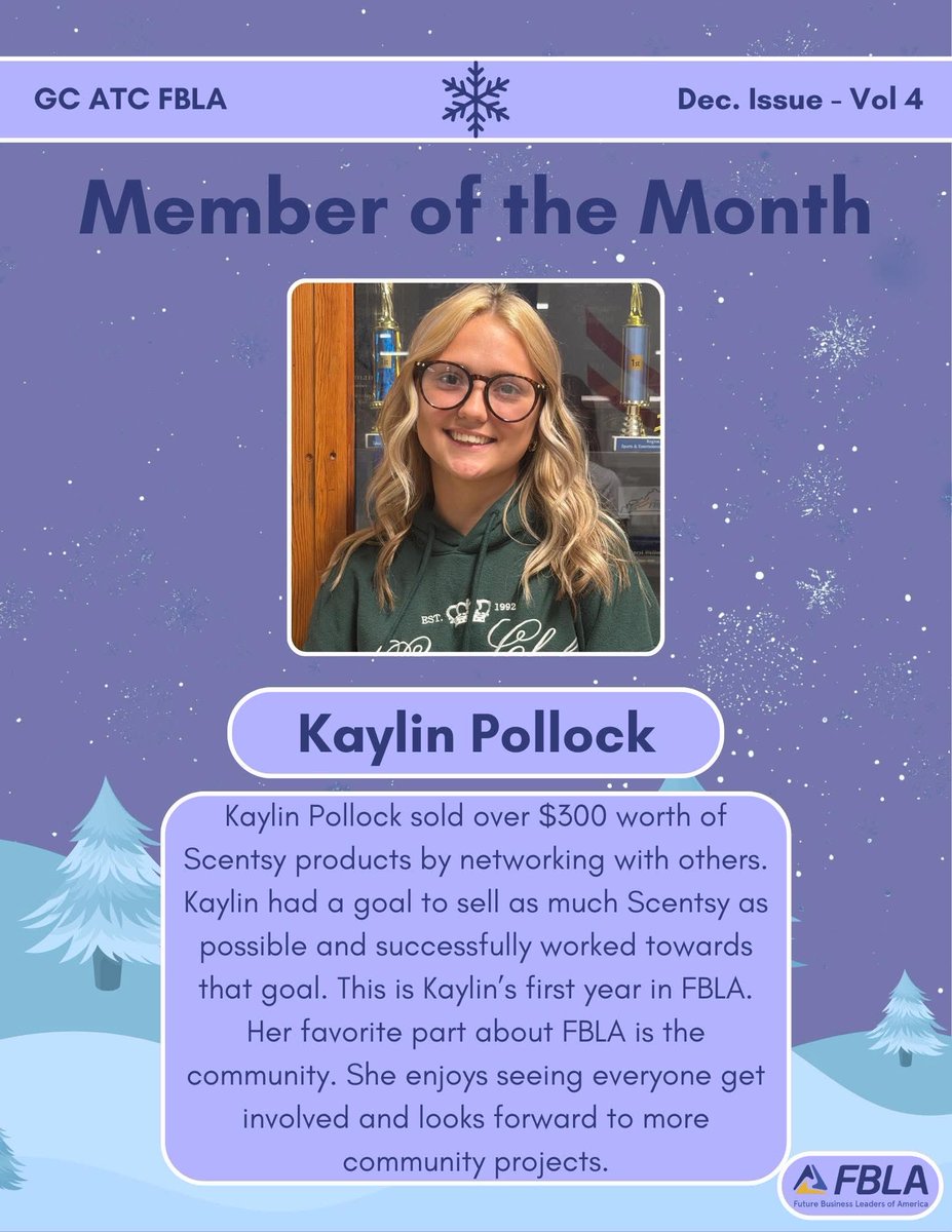 GCATC FBLA tweet media