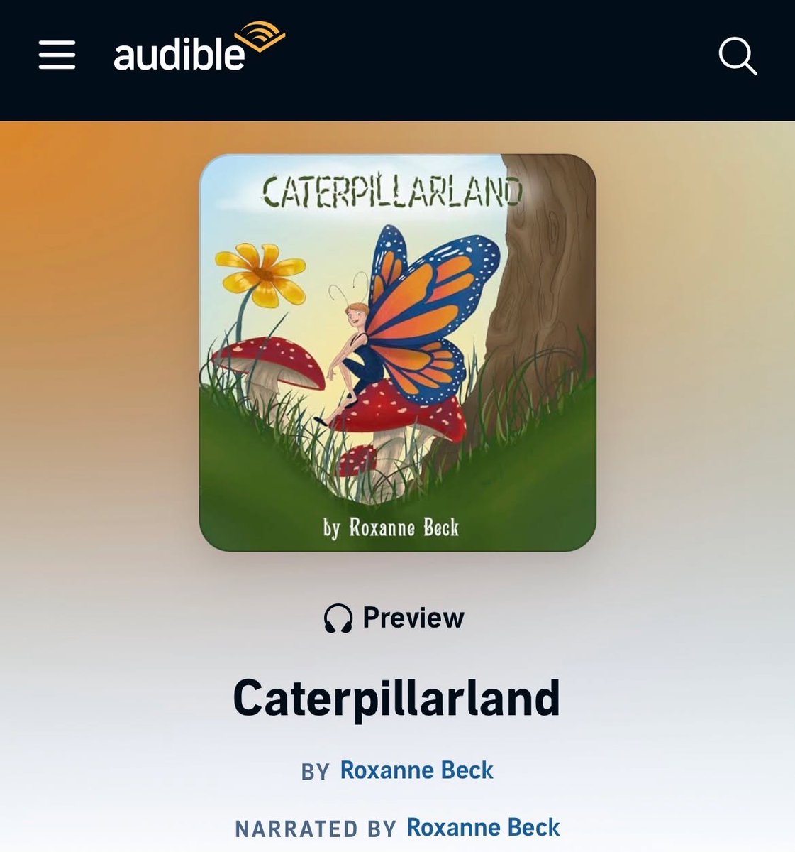 Caterpillarland is on Audible! 🦋🐛🦋