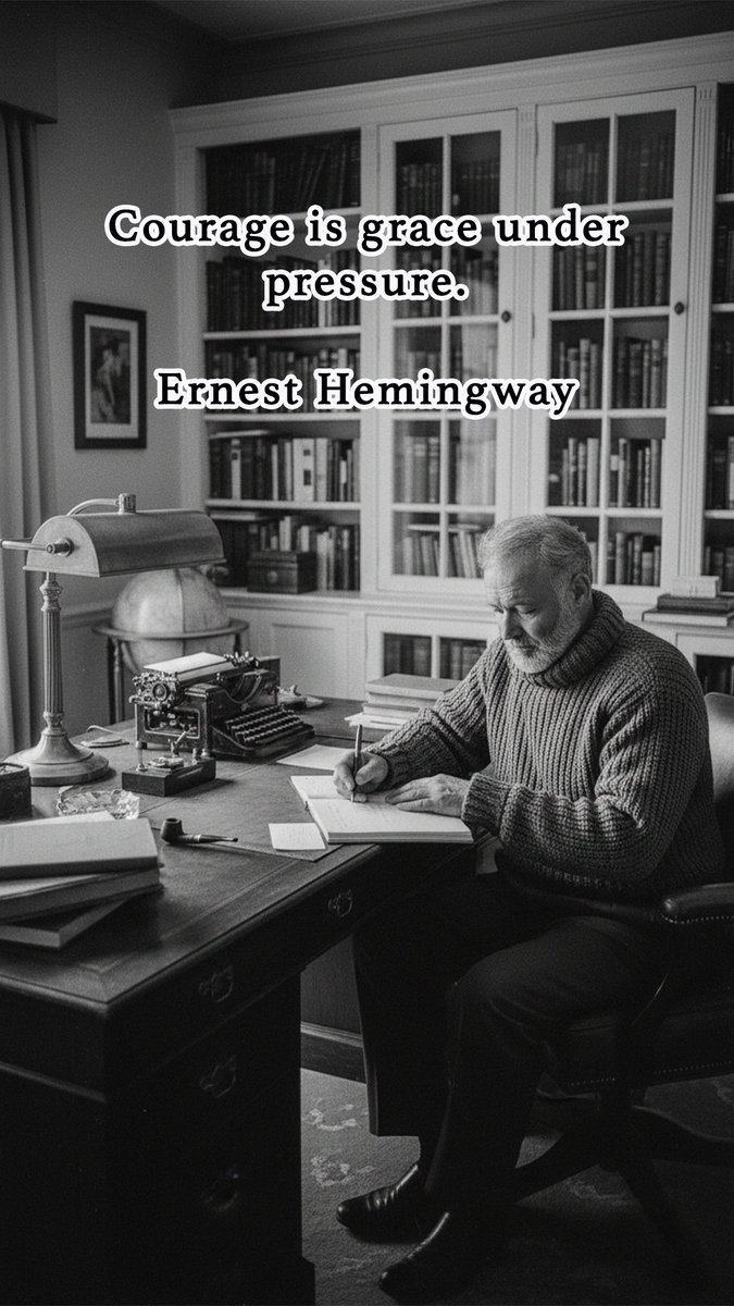 #QuoteOfTheWeek #ErnestHemingway #novelist #writer #courage