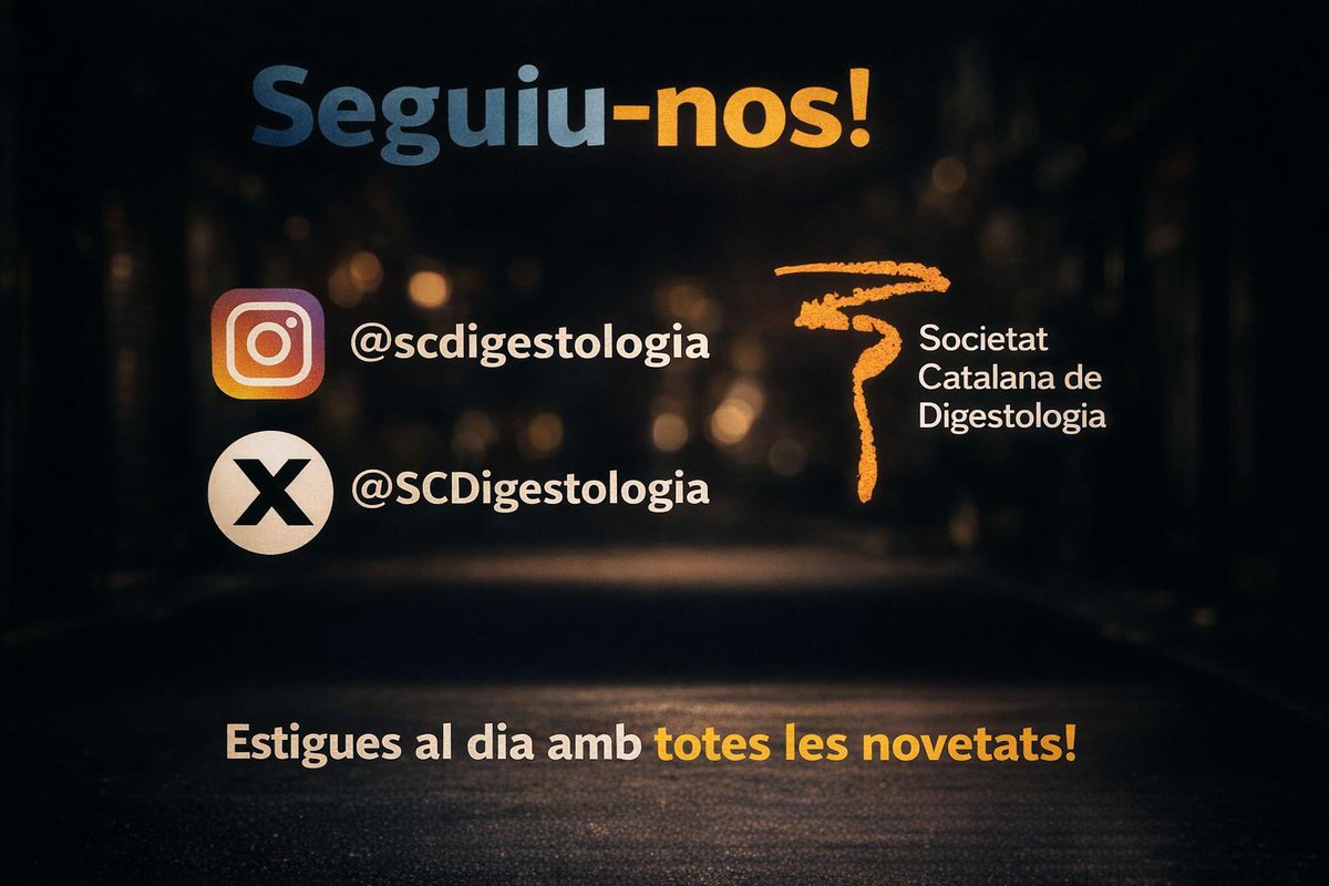 SCDigestologia's tweet photo. Seguiu-nos a les nostres xarxes socials per més novetats! #SCD2026 https://t.co/TqOmrgeuEC