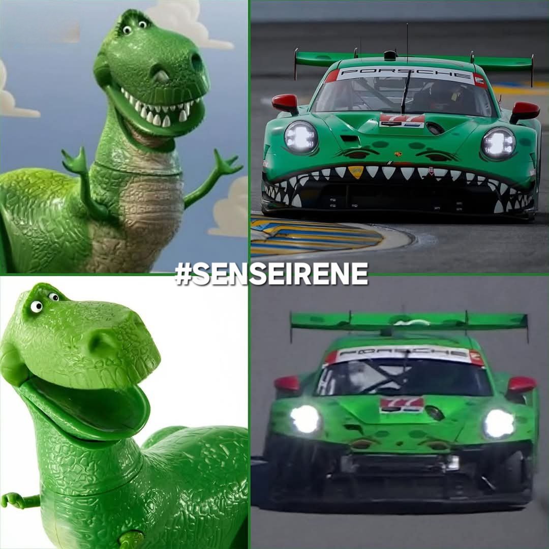 Two years in a row #Rexy is  toothless in the same track!!! <a href="/AORacingUSA/">AO Racing 🦖</a> <a href="/DAYTONA/">Daytona International Speedway</a> <a href="/IMSA/">IMSA</a> #Imsa #AORacing #daytona24h  #SenseiRene 

Saludos desde México