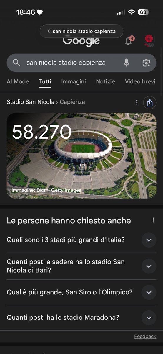 tasteincarrot's tweet photo. Io ho un sogno. Terzo stadio più grande d’Italia https://t.co/ln9ymG739K