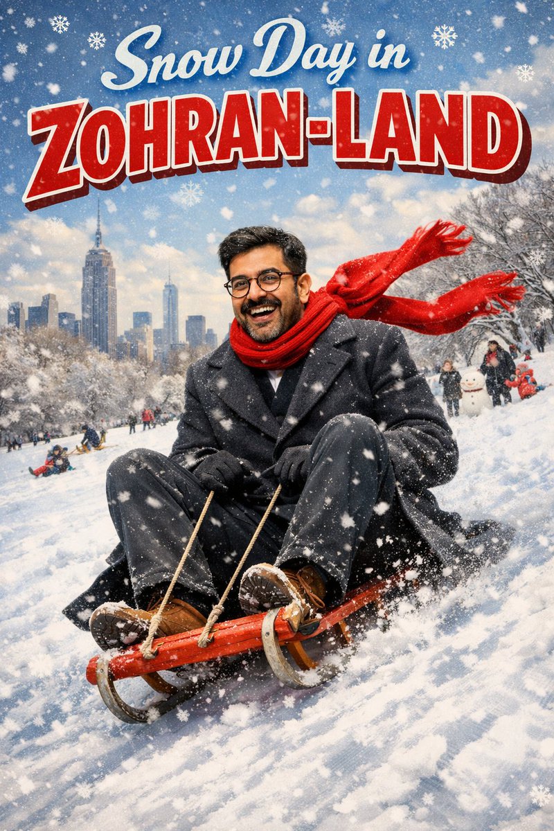 Moinday is a remote learning day for NYC school kids. (One hour of remote from 11am-12 noon for K-8 grade), no school or remote at all for High Schools and 6-12 combined Middle/High Schools) #Zohran #SnowDay