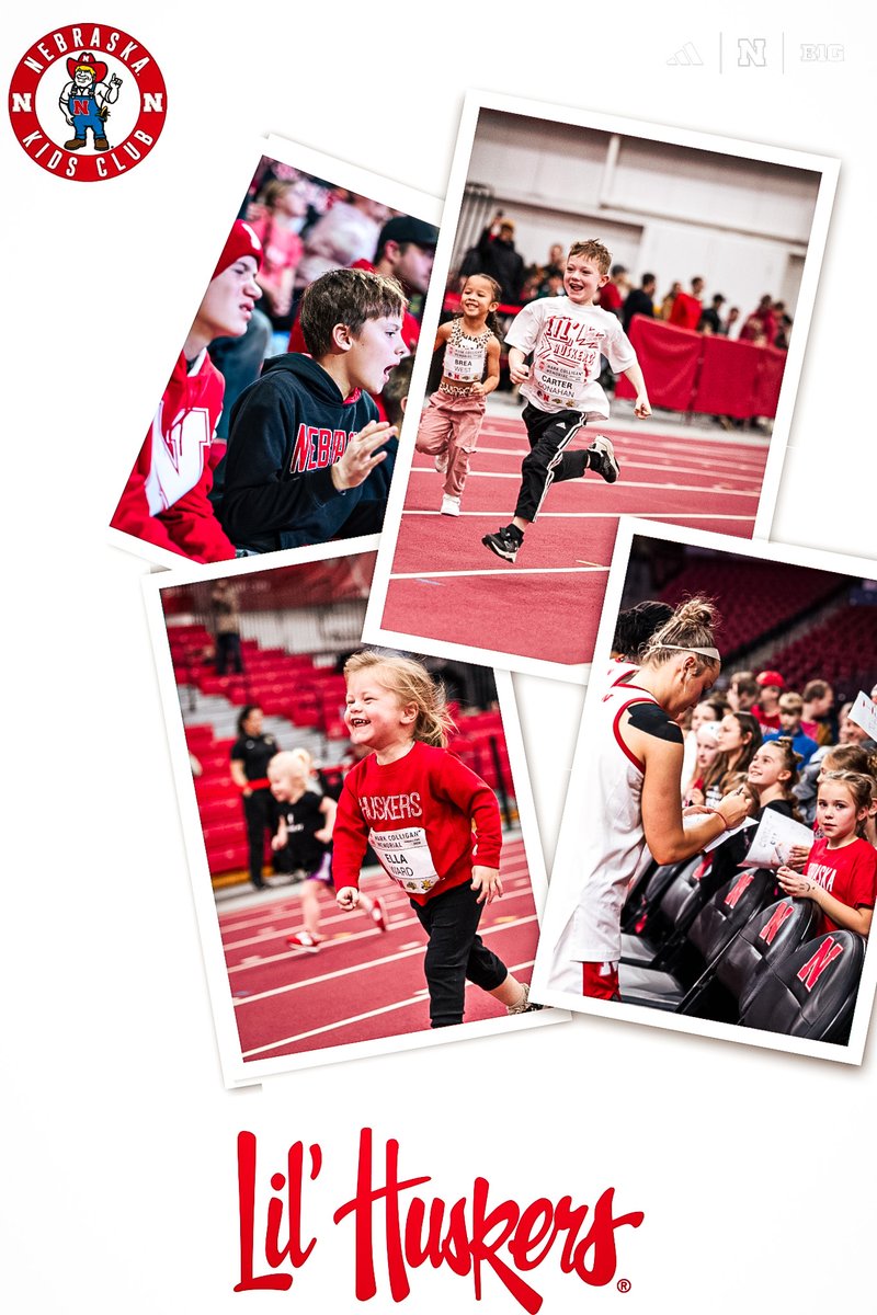 So many games. So many smiles. So much Husker pride. This weekend was one for the memory books, Nebraska Kids Club style! 🌽❤️