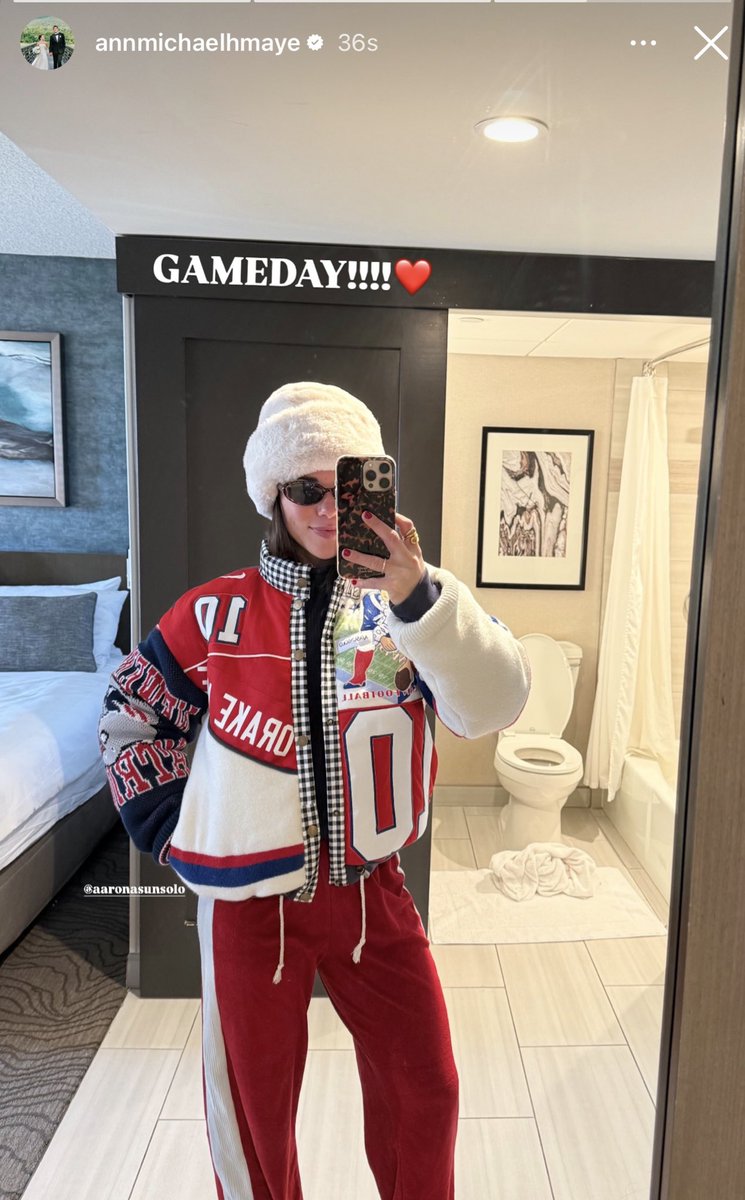 Ann Michael Maye with the greatest fit of all time lfg