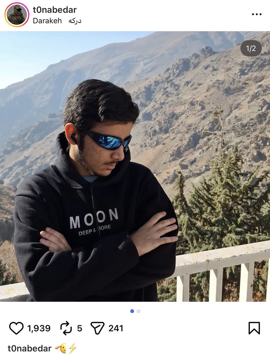 Stolen_Kishka's tweet image. 🚨فوری
دوستان لطفاً کمک کنید این قاتل شناسایی بشه:
#جاويدشاه‌