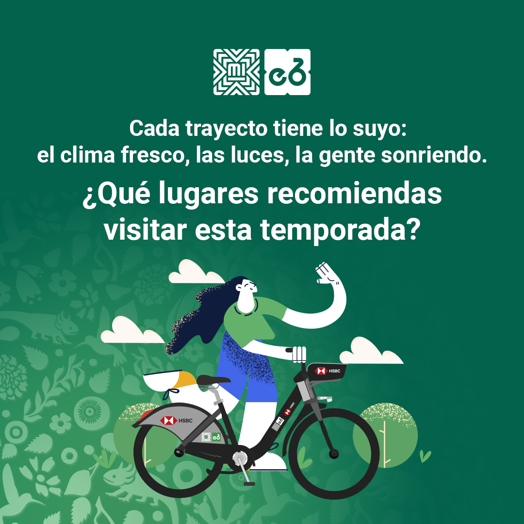 ecobici's tweet image. Gracias por compartir tus rodadas con nosotros. 🌿 La ciudad está lista para más aventuras. 😉 

#ECOBICITeAcompaña #RuedaSeguro