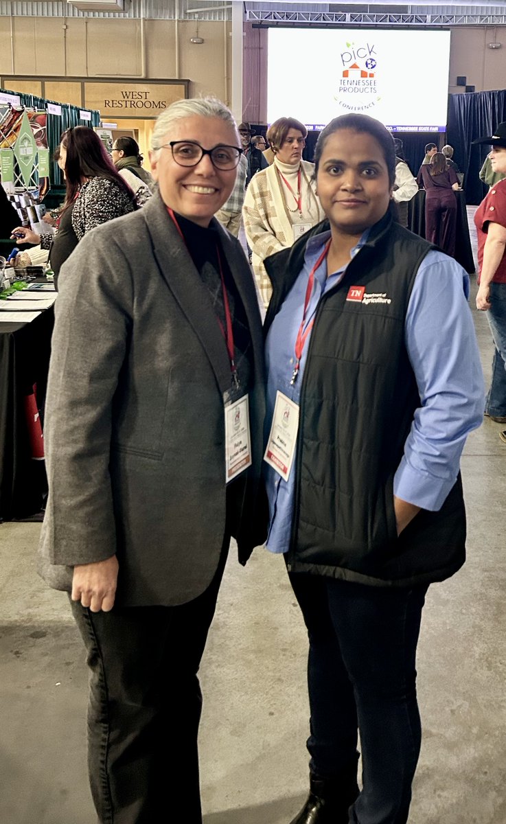 TSUCollegeofAG's tweet photo. Proud to represent TSUAg last weekend at the 2026 Pick Tennessee Conference. Our faculty served as subject matter experts across education sessions, sharing practical knowledge and connecting with growers from across the state. π
https://t.co/tGcTaumIBI
#PickTNConference https://t.co/hd6rID5xGz