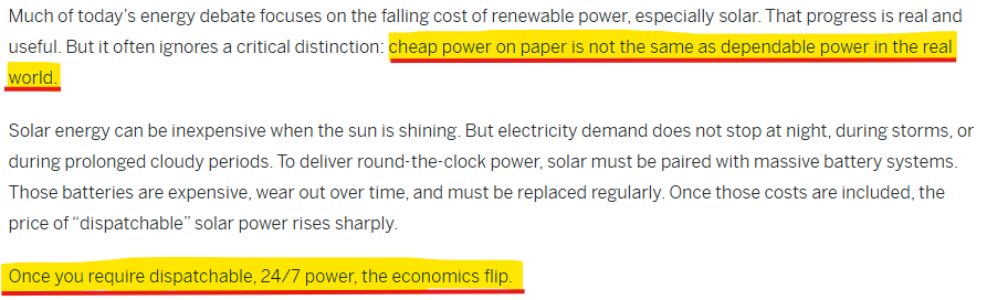 NEI's tweet image. "If the United States wants to remain economically #competitive and nationally #secure, we must be honest about what works, and accelerate investment in advanced #nuclear energy."

Wise words from Mississippi Public Service Commissioner Brown 🙌👇 
magnoliatribune.com/2026/01/14/adv…