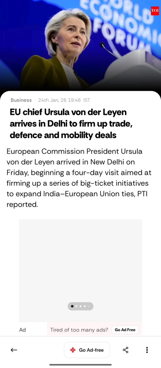 The #EU_India friendship is not new or an offshoot of the current geo-political context, it is a time tasted one.

<a href="/europeanunion/">European Union</a>  a continental power is rightly aligned with #India, larger than many continents, resonating  #VasudhaivKutumbkam

Pic: My EU_India Media Award 2006