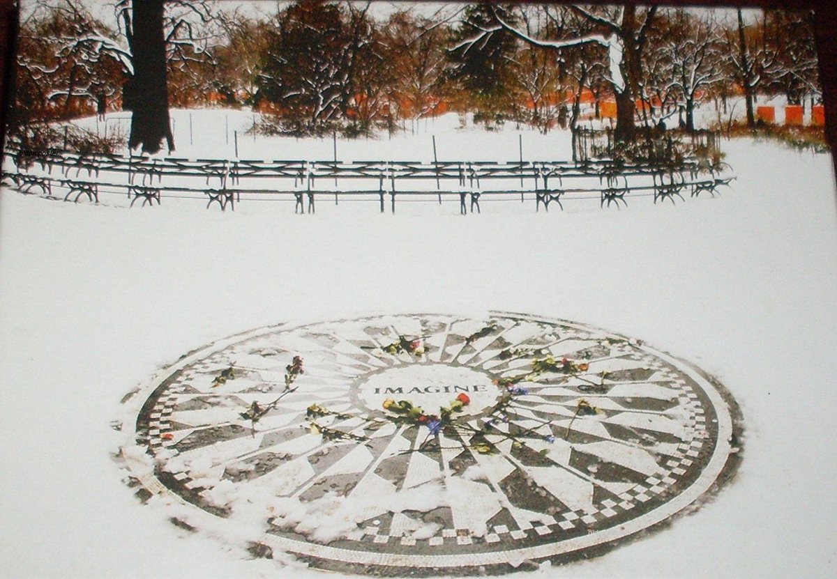 ‘Imagine all the people living life in peace.’ ✌️