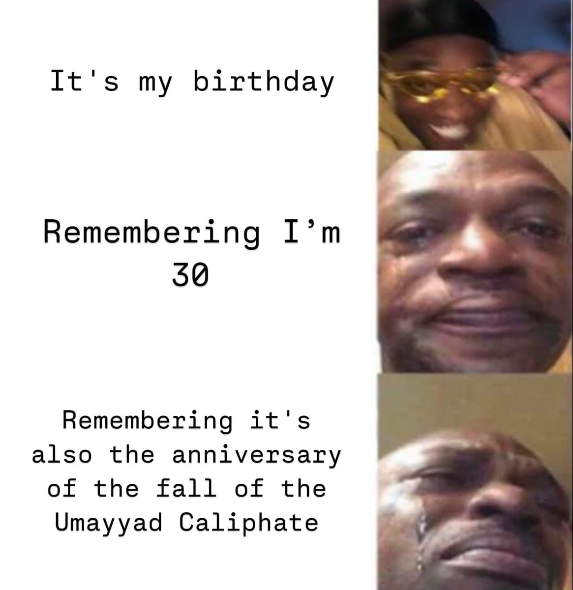 What a dark day, it's the fifth anniversary of my 25th birthday.