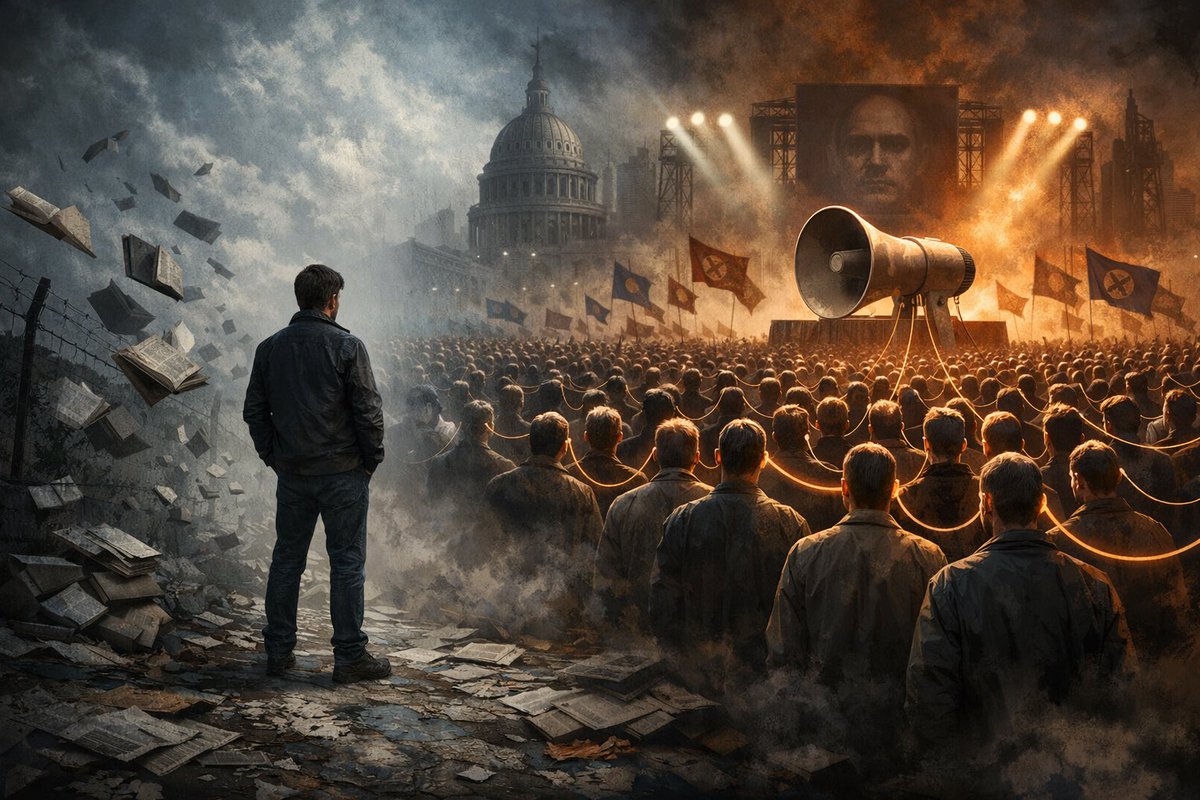 WayneMathison's tweet image. Why Smart Societies Do Dumb Things

Most people think stupidity is about IQ. It isn’t. That’s the comforting myth. The harder truth, one Dietrich Bonhoeffer worked out while watching Germany lose its mind, is that stupidity is a social condition, not an intellectual one. And it