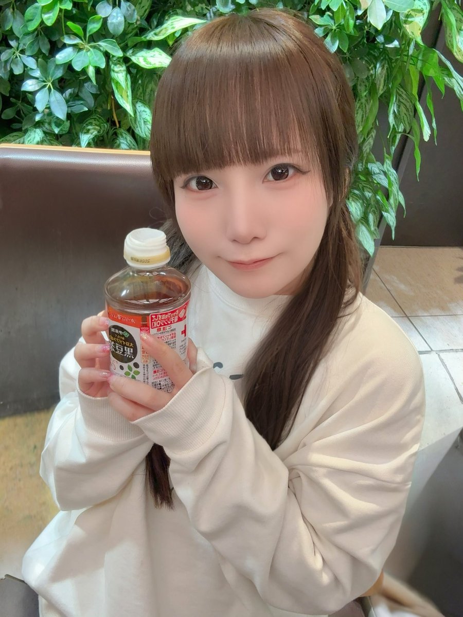 おはよ～🧸໒꒱ 一緒に暖かいの飲も🍵🐥