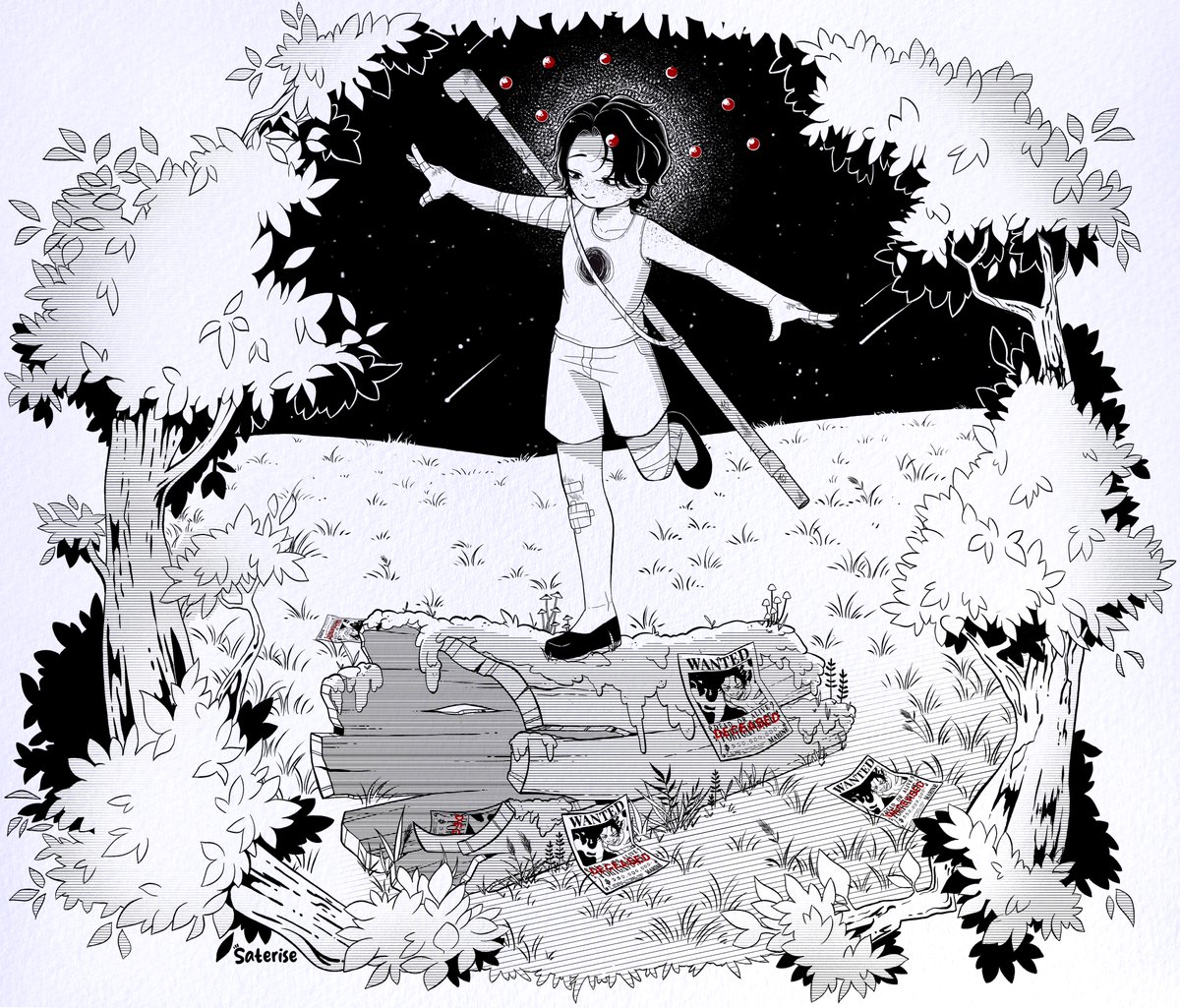 The ghost of Portgas D. Ace

#onepiece