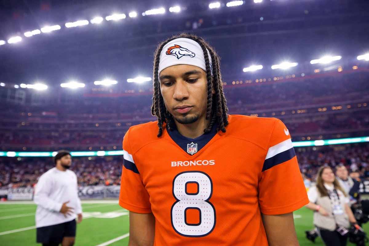 GhettoGronk's tweet image. Jarrett Stidham with a chance to send the Broncos to the Super Bowl