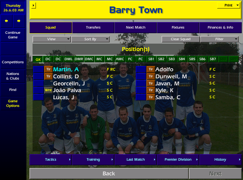 Championship Manager 01/02 tweet media