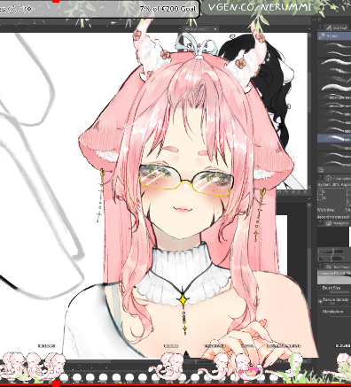 DRINKING CHOCO LIQOUR AND DRAWING COME SAY HI PLS PLS PLS