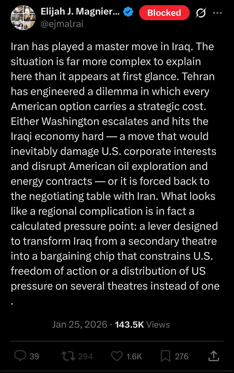 xumas_iq's tweet image. Iran’s paid journalists openly talk about how they control Iraq

Iraq is neither a sovereign nor independent country