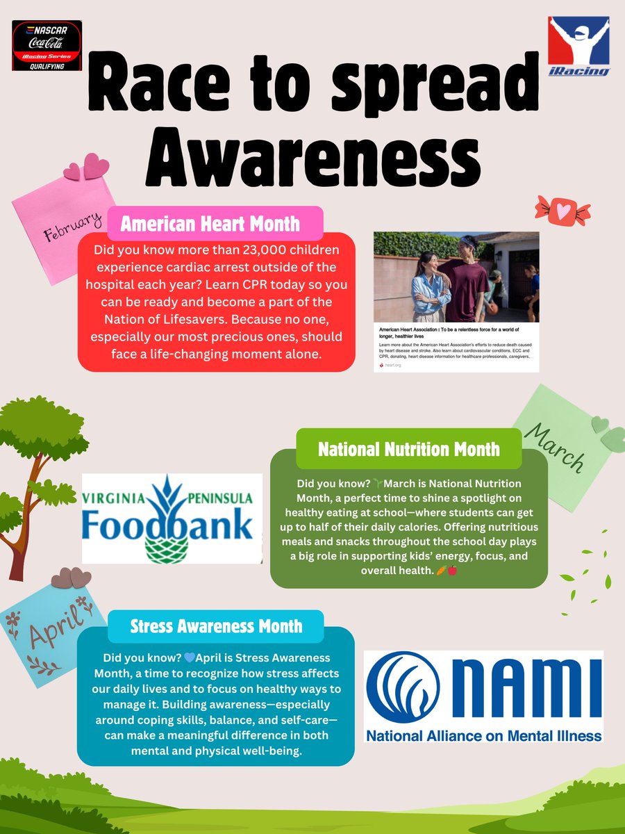 This Road to Pro season, I’m racing to spread awareness and make a positive impact in our community. Each month, I’ll be supporting a different cause through a donation fund, with 100% of the profits going directly to charity &amp; a scheme tailored to each month <3

February: