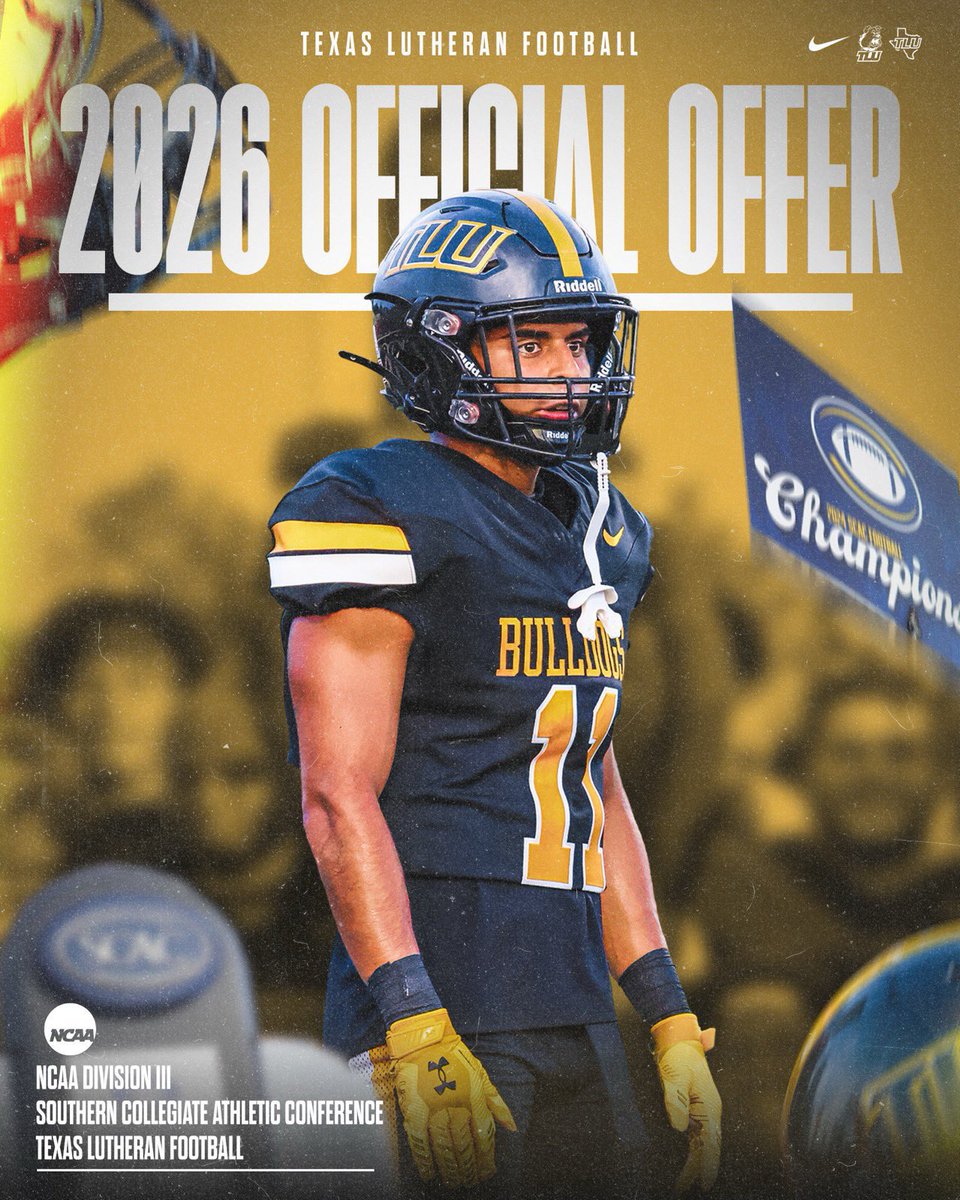 ElliotWeaver07's tweet photo. Happy to receive an offer from @CoachBeauGrech to play in my home town @TLU_Football thank you for this opportunity!!! @CoachErnGarcia @Seguin_Football https://t.co/NuwQx4DRTe