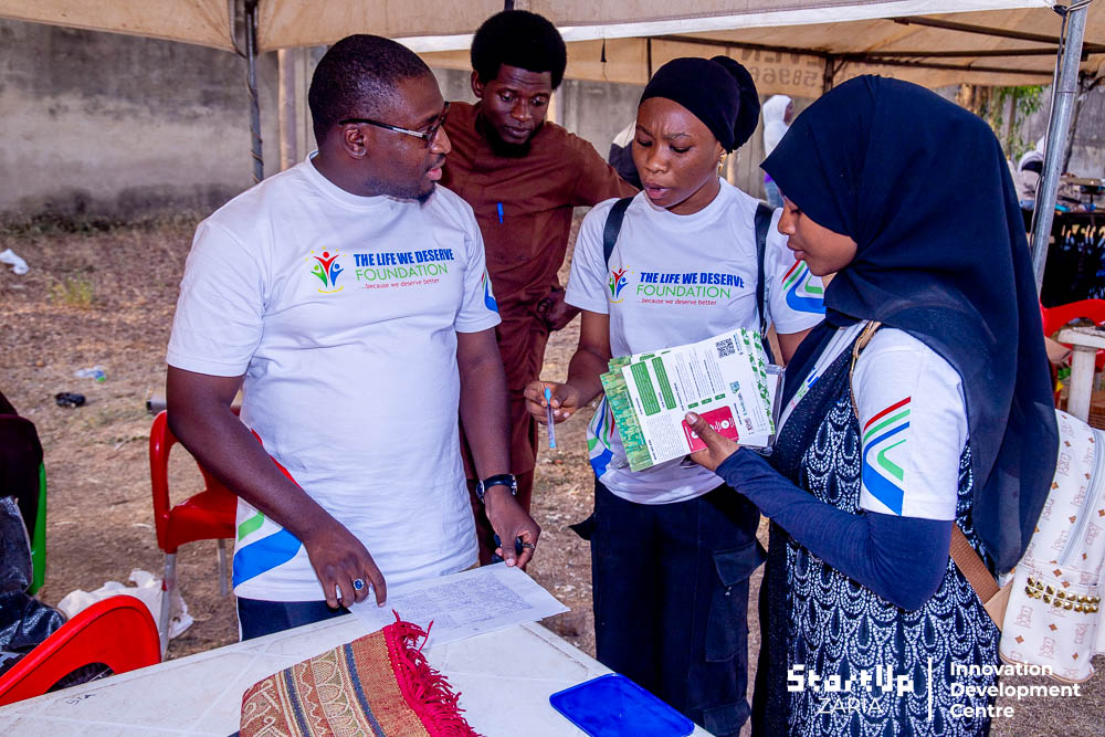 TLWDfoundation's tweet photo. On Friday, 23 January, 2026, we were live at @Innov8Zaria 2.0 Marketplace, where innovation meets opportunity and community comes together beyond borders! We had an incredible day meeting amazing people, sharing our impact, and securing lasting partnerships. https://t.co/Uf0ZLiOfeK