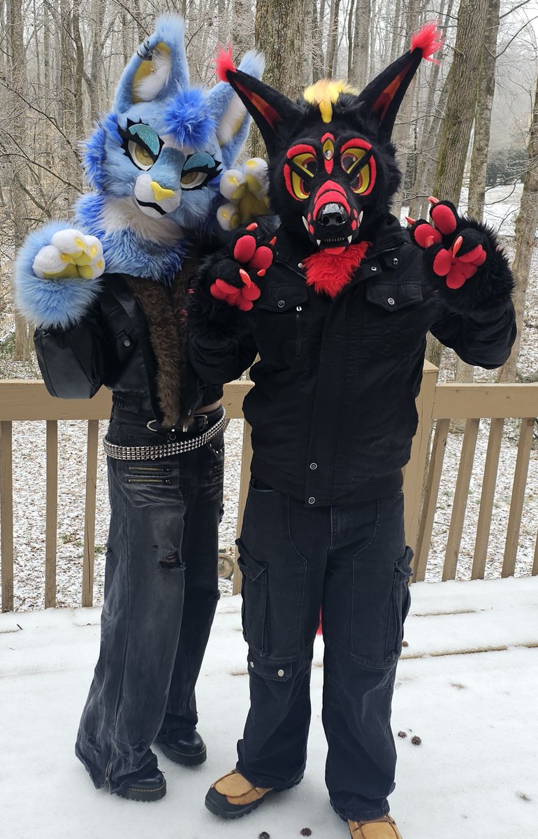 Woof Woof Meow Meow. 💙❤️

<a href="/HellishDoggy/">Artifice! 🔜 FWA</a> 
#furries