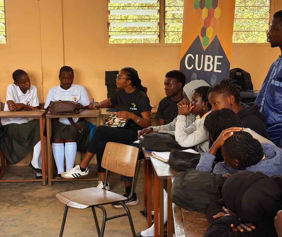 #CUBE marked #InternationalDayOfEducation 2026 with a Pop-Up STEAM Lab at Glory Baptist High School.

Students discussed student voice, curriculum relevance, &amp; mental health, then took part in hands-on robotics, coding, and water filtration activities. #STEAMEducation #YouthVoice