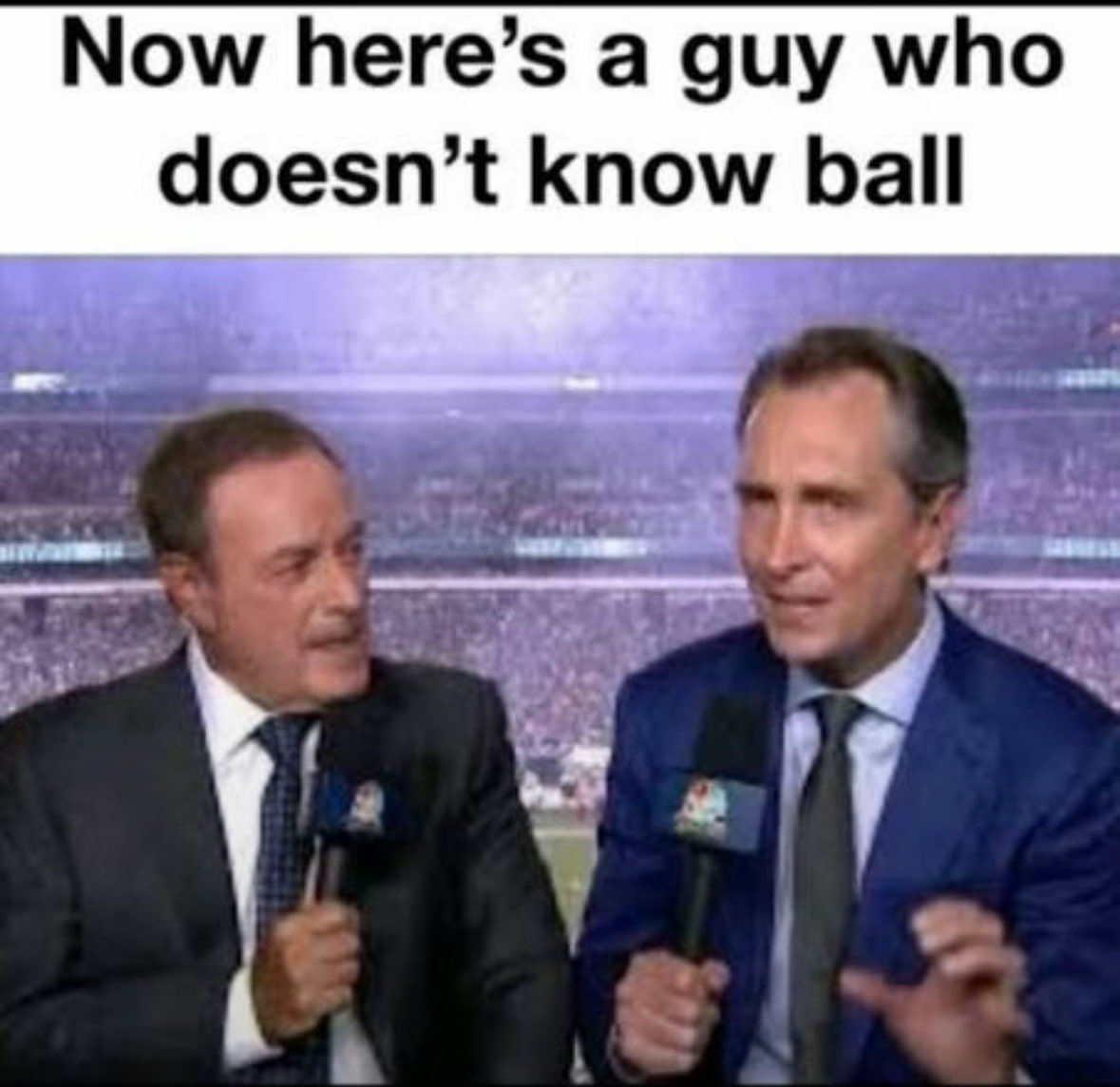 RedSox2021's tweet photo. @PapaZirk We’re in the Super Bowl and this guys taking about draft position🤣🤣 https://t.co/SHpo13yEkc
