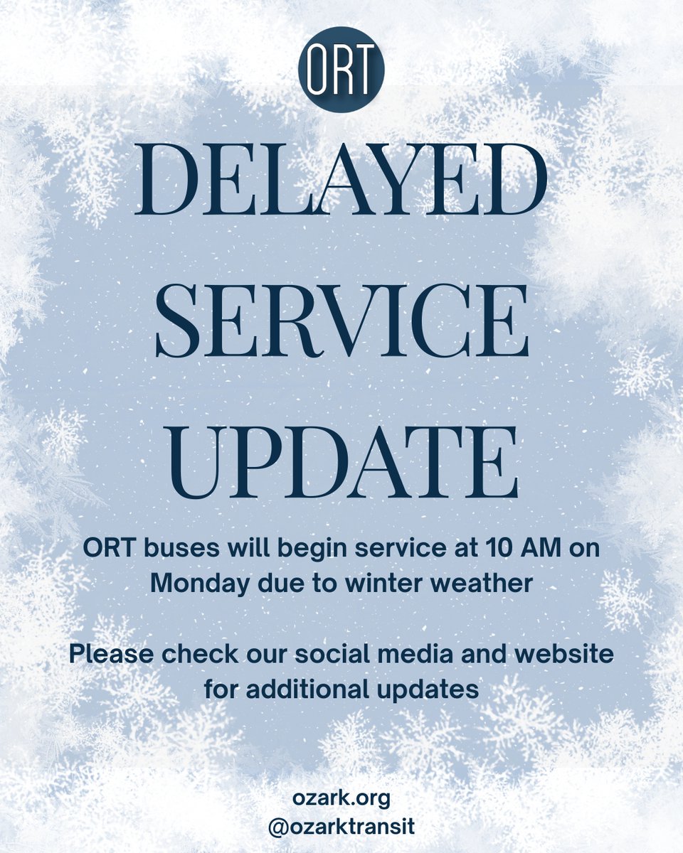 Ozark Transit tweet media