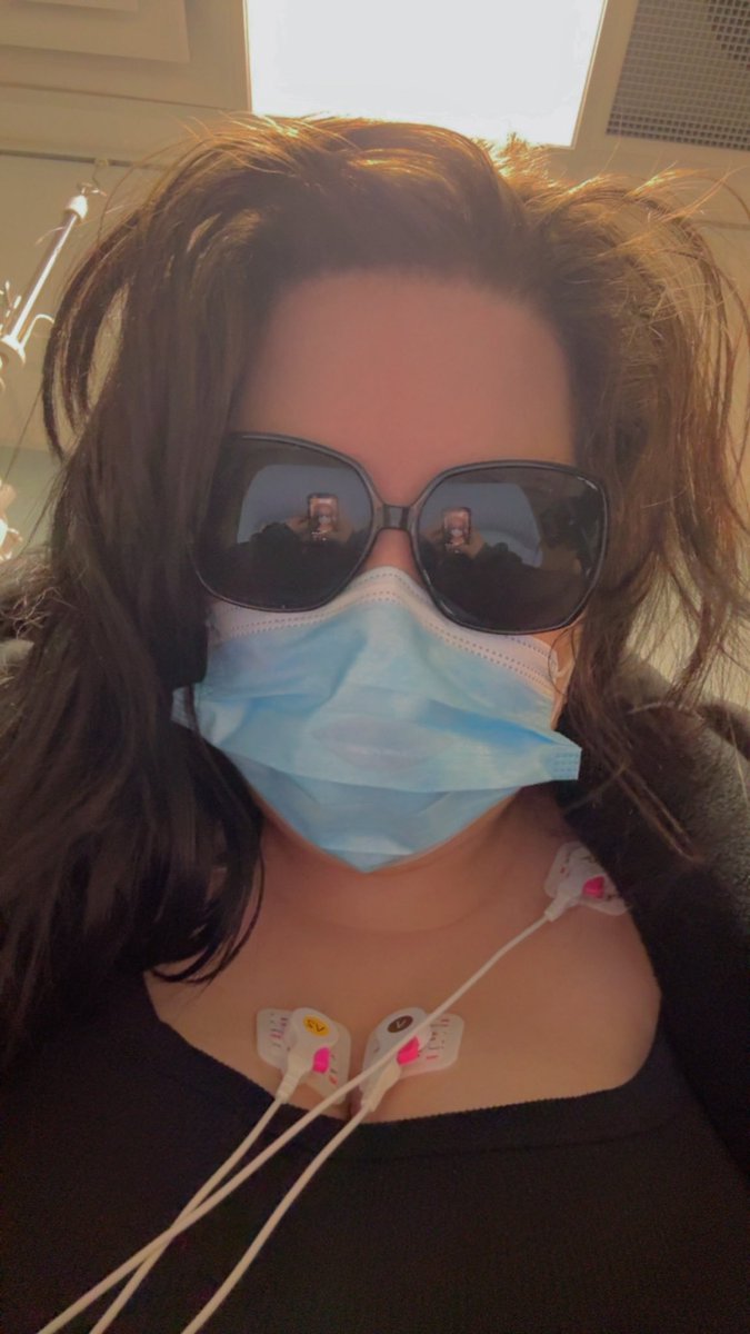 in the er and displeased about it. came in with crushing chest pain and a bp of 172/100 (typically normal) and simultaneously there is “nothing wrong”, abnormal labs and ekg, and they are admitting me for observation.

if there’s nothing wrong let me go home man 😵‍💫